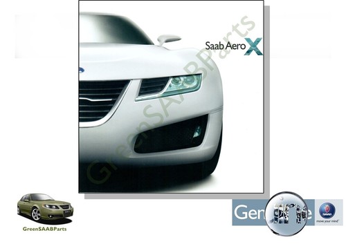 Opuscolo saab aero concept - aero,