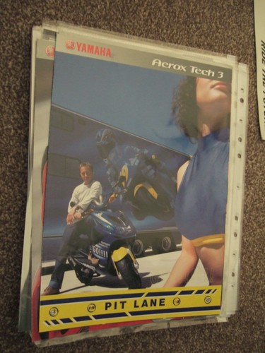 Brochure yamaha aerox tech - yamaha, r