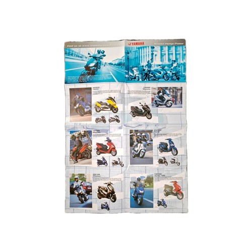 Brochure poster gamma scooter