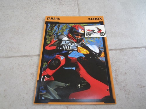 Yamaha aerox brochure vendita - yamaha,